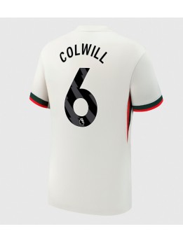 Moški Nogometna dresi replika Chelsea Levi Colwill #6 Gostujoči 2025-26 Kratek rokav